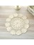 BEJ-40CM Yuvarlak M Yuvarlak El Tığ Işi Bardak Altlığı Peçete Vintage Pamuk Tığ Işi Masa Yer Mat Düğün Peçeteler Kumaş Dantel Placemats Dekoratif Mantel Mesa (Yurt Dışından) 1