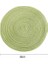 GREEN18CM 2 Adet 2/4/6 Adet Dokuma Yuvarlak Placemat Masa Mat Pad Isıya Dayanıklı Kaseler Kahve Fincanları Coaster Sofra Mat Ev Dekorasyon Mutfak Aracı (Yurt Dışından) 1