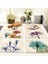 H 1 Adet Çiçek Desen Mutfak Placemat Yemek Masası Mat Içecek Coaster Pamuk Keten Pedleri Kase Fincan Paspaslar 42*32 cm Ev Dekor MP0017 (Yurt Dışından) 2