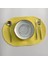 B Oval 6 Adet 4 Adet Oval Isı Yalıtımı Kaymaz Placemat Yemek Masası Kase Bulaşık Pedi Mat Su Geçirmez Set De Masa Mutfak Placema (Yurt Dışından) 1