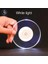 Beyaz Işık 10CM LED Coaster Akrilik Bardak Tutucu Kupa Standı Işık Bar Mat Masa Placemat Parti Içecek Cam Yaratıcı Ped Yuvarlak Ev Dekor Için (Yurt Dışından) 1