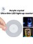 Beyaz Işık 10CM LED Coaster Akrilik Bardak Tutucu Kupa Standı Işık Bar Mat Masa Placemat Parti Içecek Cam Yaratıcı Ped Yuvarlak Ev Dekor Için (Yurt Dışından) 2