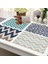 Stil 2 42X32 cm Özelleştirilmiş Resimler Baskı Placemat Keten Masa Paspaslar Yemek Masası Coaster Dekorasyon ve Aksesuar Dekoratif Tabaklar Masa (Yurt Dışından) 4