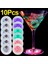 Kırmızı Işık 10 Adet LED Coaster Çıkartmalar Aydınlık Içecek Bardağı Bardak Pedleri Lamba Şarap Likör Şişeleri Coaster Yastık Barlar Parti Kokteyl Dekor Işıkları (Yurt Dışından) 5