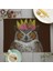 LE506 42X32 cm Sevimli Hayvan Placemat Kuş Baykuş Keten Yemek Masası Paspaslar Bunny Sincap Coaster Pad Kase Kahve Fincanı Mat Masa Örtüsü 42X32 cm (Yurt Dışından) 1