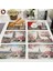 LE401 42X32 cm Fransız Sokak Sahne Çiçek Yağlıboya Placemat Keten Yemek Masası Paspaslar Coaster Pad Kase Kahve Fincanı Mat Masa Örtüsü 42X32 cm (Yurt Dışından) 2