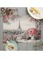 LE401 42X32 cm Fransız Sokak Sahne Çiçek Yağlıboya Placemat Keten Yemek Masası Paspaslar Coaster Pad Kase Kahve Fincanı Mat Masa Örtüsü 42X32 cm (Yurt Dışından) 4