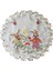 Gösterildiği Gibi Yuvarlak 30 cm Sevimli Saten Paskalya Tavşanı Tavuk Yumurtası Nakış Yer Masa Mat Kumaş Tabak Altlığı Ped Fincan Bardak Altlığı Peçete Mutfak Yemek Placemats Dekor (Yurt Dışından) 1