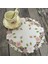 Gösterildiği Gibi Yuvarlak Yuvarlak 25 cm Modern Masa Yer Mat Ped Kumaş Nakış Fincan Kupa Kahve Çay Bardak Altlığı Peçete Içecek Coaster Noel Dekorasyon Akşam Yemeği Parti Mutfak (Yurt Dışından) 2