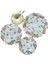 Gösterildiği Gibi Yuvarlak Yuvarlak 25 cm Modern Masa Yer Mat Ped Kumaş Nakış Fincan Kupa Kahve Çay Bardak Altlığı Peçete Içecek Coaster Noel Dekorasyon Akşam Yemeği Parti Mutfak (Yurt Dışından) 4