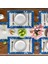 1 Adet 32X42 cm 1 Adet Yahudi Menorah Fısıh Placemats Yemek Masası Mutfak Aksesuarları Hanuka Tatil Rustik Vintage Yıkanabilir Masa Paspaslar (Yurt Dışından) 4