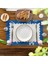 1 Adet 32X42 cm 1 Adet Yahudi Menorah Fısıh Placemats Yemek Masası Mutfak Aksesuarları Hanuka Tatil Rustik Vintage Yıkanabilir Masa Paspaslar (Yurt Dışından) 5