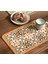 Desen 5 40X30 cm Deri Servis Altlığı Masa Mat Retro Yüksek Sıcaklık Dayanımı Sofra Mat Sofra Pedi Pvc Servis Altlığı Yağ Su Geçirmez Servis Mat (Yurt Dışından) 1