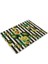 MP0096-21 1 Adet Tropikal Avokado Pamuk Keten Ped Desen Mutfak Placemat Coaster Kase Fincan Mat Yemek Masası Paspaslar 42*32 cm Ev Dekor MP0096 (Yurt Dışından) 1