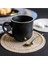 Kahve 36 cm Placemat Sıcak Ped Yuvarlak Dokuma Placemats Tığ Işi Bardak Altlığı Peçete Isı Mutfak Anti-Skid Masa Mat Kupalar Için Standı (Yurt Dışından) 5