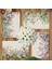 LE521 42X32 cm Suluboya Çiçekli Çalılar Placemat Çiçek Botanik Bitkisel Keten Yemek Masası Paspaslar Coaster Pad Kase Kahve Fincanı Mat 42X32 cm (Yurt Dışından) 2