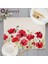 LE521 42X32 cm Suluboya Çiçekli Çalılar Placemat Çiçek Botanik Bitkisel Keten Yemek Masası Paspaslar Coaster Pad Kase Kahve Fincanı Mat 42X32 cm (Yurt Dışından) 5