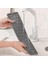 Gri 55X8CM 55/35CM Silikon Sofra Yastık Kaymaz Lavabo Tepsisi Mutfak Eşyaları Koruma Mat Bulaşık Kurutma Yastık Pedi Depolama Lavabo Drenaj Mat (Yurt Dışından) 5