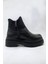 Izlife İZ226 K036 Siyah Kadın Casual Bot 3
