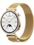 Huawei Watch GT4 41mm GT5 41mm ile Uyumlu Kordon (18mm Pimli) Mıknatıslı Metal Hasır Kayış 1
