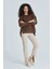 Eteği Yırtmaçlı Basic Sweatshirt 1