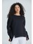 Eteği Yırtmaçlı Basic Sweatshirt 3