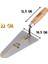 Kupa Ahşap Saplı Üçgen Sıvacı Malası - Oval Uç - 22 Cm 1