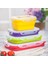 Mavi 350ML 4 Boyutları Silikon Katlanır Bento Kutusu Katlanabilir Öğle Yemeği Kutusu Mikrodalgada Taşınabilir Yemek Gıda Saklama Kabı Çocuk Yetişkin Için (Yurt Dışından) 2