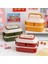 820ML Kırmızı S Japon Tarzı Kawaii Bento Kutusu Kızlar Için Okul Çocukları Piknik Öğle Yemeği Kutusu Bölmeli Mikrodalga Gıda Saklama Kapları (Yurt Dışından) 3