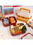 820ML Kırmızı S Japon Tarzı Kawaii Bento Kutusu Kızlar Için Okul Çocukları Piknik Öğle Yemeği Kutusu Bölmeli Mikrodalga Gıda Saklama Kapları (Yurt Dışından) 4