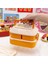 820ML Kırmızı S Japon Tarzı Kawaii Bento Kutusu Kızlar Için Okul Çocukları Piknik Öğle Yemeği Kutusu Bölmeli Mikrodalga Gıda Saklama Kapları (Yurt Dışından) 5