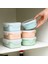 Yeşil Dikdörtgen 10 cm x 5 Cm/14 cm x 8 cm x 5 cm Taşınabilir Bento Kutusu Öğle Yemeği Kutuları Çocuklar Için Piknik Pp Sızdırmaz Gıda Saklama Kapları Kapaklı (Yurt Dışından) 4