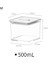 500 ml 7 Boyutları Plastik Bento Kutusu Piknik Aperatif Yemek Saklama Kabı Gıda Hazırlama Yemek Kabı Kamp Tencere Çocuklar Okul Yemek Takımı (Yurt Dışından) 1