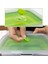 Bu 1200 ml 4 Adet/takım Silikon Dikdörtgen Yemek Kabı Katlanabilir Bento Kutusu Katlanır Gıda Kabı Kase 300/500/800/1200 ml Yemek Takımı (Yurt Dışından) 4