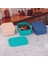 YH-PINK-300ML 1 Silikon Bento Kutusu 3 Bölmeli Yetişkin Öğle Yemeği Kutusu Bento Konteynerleri Okul Iş Seyahati Için Kapaklı Gıda Saklama Kutusu Konteyner (Yurt Dışından) 3