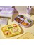 06 Sarı 1 Pc Sevimli Öğle Yemeği Kutusu Karikatür Meyve Öğle Yemeği Kutusu Çift Katmanlı Bento Kutusu Mikrodalga Isıtmalı Öğle Yemeği Kutusu Öğrenci Piknik Kutusu (Yurt Dışından) 4