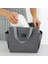 GRAY-25X14X25CM Yeni Büyük Kapasiteli Soğutucu Çanta Su Geçirmez Oxford Taşınabilir Fermuar Termal Öğle Yemeği Çantaları Kadınlar Için Öğle Yemeği Kutusu Piknik Gıda Çantası (Yurt Dışından) 5