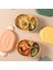 Sarı 780ML Kawaii Yemek Kabı Bölmeli Mikrodalga Bento Kutusu Kızlar Için Karikatür Plastik Sofra Okul Çocukları Için Gıda Konteyner (Yurt Dışından) 3