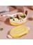 23X13X19CM 780ML Kawaii Yemek Kabı Bölmeli Mikrodalga Bento Kutusu Kızlar Için Karikatür Plastik Sofra Okul Çocukları Için Gıda Konteyner (Yurt Dışından) 4