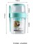 Yeşil (310ML-560ML) Kahvaltı Yulaf Ezmesi Tahıl Fındık Yoğurt Salata Bardağı Mühürlü Konteyner Seti Çatal Sos Fincan Kapağı Bento Tuppers Gıda Konik Kase Öğle Yemeği Kutusu (Yurt Dışından) 1