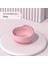 990PINK 1 2 Adet/takım Silikon Bebek Besleme Kase Sofra Çocuklar Için Su Geçirmez Vantuz Kaşıkla Çocuk Yemekleri Mutfak Bebek Şeyler (Yurt Dışından) 1