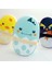 Siyah Karikatür Öğle Yemeği Kutusu 700 ml Sağlıklı Sevimli Çocuklar Mikrodalga Fırın Çocuk Çift Katmanlı Bento Kawaii Meyve Kutuları Bpa Ücretsiz Gıda Kabı (Yurt Dışından) 2
