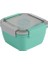Yeşil 1500ML 1100ML 1500ML Taşınabilir Öğle Yemeği Kutusu Konteyner 2 Katmanlı Izgara Salata Kasesi Bento Kutuları Salata Kaseleri Öğle Yemeği Kutusu Öğle Yemeği Konteyneri Gıda Için (Yurt Dışından) 1