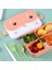 Mavi B Okul Çocukları Bento Yemek Kabı Dikdörtgen Sızdırmaz Plastik Anime Taşınabilir Mikrodalga Gıda Kabı Okul Çocuk Öğle Yemeği Kutusu (Yurt Dışından) 3