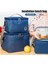 Siyah S 24X14X17CM Taşınabilir Öğle Yemeği Çantası Gıda Termal Kutusu Dayanıklı Su Geçirmez Ofis Soğutucu Öğle Yemeği Kutusu Omuz Askılı Organizatör Yalıtımlı Kılıf (Yurt Dışından) 2