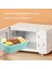 A-Koyu Mavi 540ML 1200ML Silikon Katlanabilir Öğle Yemeği Kutusu Katlanabilir Gıda Saklama Kabı Bento Bpa Içermeyen Mikrodalgada Taşınabilir Piknik Dikdörtgen Kutu (Yurt Dışından) 4