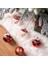 New Year Yılbaşı Santa Ağaç Süsü Seti 9 Parça 6 cm 4