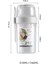Beyaz (310ML-760ML) Kahvaltı Yulaf Ezmesi Tahıl Fındık Yoğurt Salata Bardağı Mühürlü Konteyner Seti Çatal Sos Fincan Kapağı Bento Tuppers Gıda Konik Kase Öğle Yemeği Kutusu (Yurt Dışından) 1