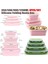 01YEŞIL Siyah 4 Adet/takım Silikon Dikdörtgen Yemek Kabı Katlanabilir Bento Kutusu Katlanır Gıda Kabı Kase 300/500/800/1200 ml Yemek Takımı (Yurt Dışından) 2