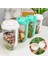 Pembe 1000 ml 1l Taşınabilir Salata Bardağı Çocuk Kahvaltı Salata Kasesi Çatal ile Okul Öğle Yemeği Kutusu Gıda Depolama Bento Kutusu Yoğurt Yulaf Ezmesi Tahıl Süt Fincan (Yurt Dışından) 2